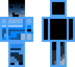 blue pixel boy