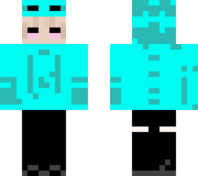 blue skin