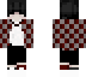 boy black hair v