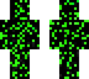 cyber illusion (neon green/black)
