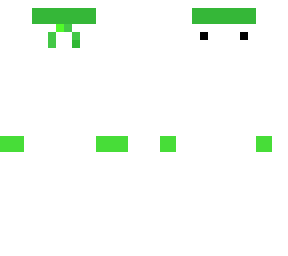 egg with green headban