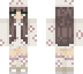 flower sweater and hat