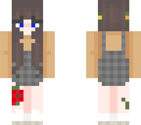 flowers overalls