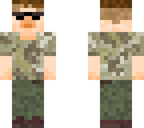 french soldier (forest camo) - equipment off