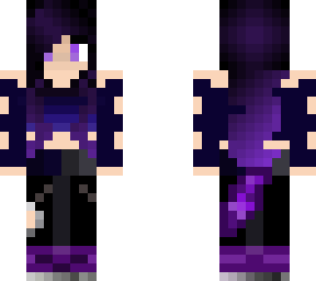 galaxy purple girl