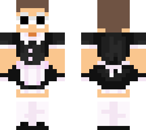 gogy in a maid dress