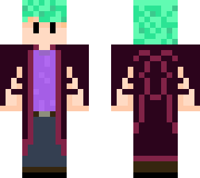 green-haired mage (male)