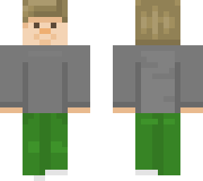 green pants