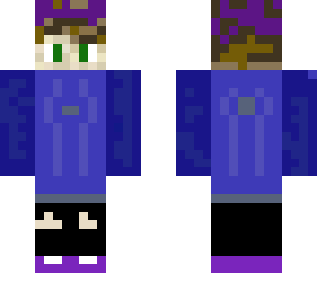 guy in long blue hoodie