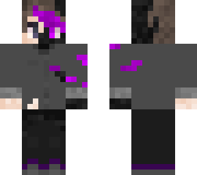half glitchy enderman