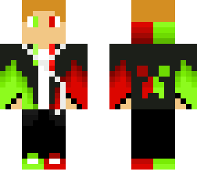 half slime, half fire boy