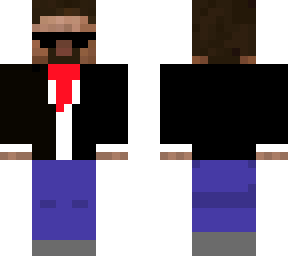 herobrine fbi tuxedo suit