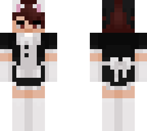 it's 3 am and i made myself a maid outfit