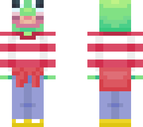 kermit in stripes