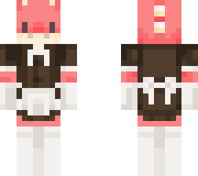 maid version @roxywalvis red/pink