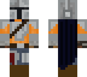 mandalorian (orange clothes)