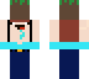 noob hold dirt block