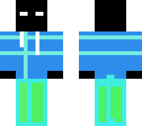 null wearing blue hoodie