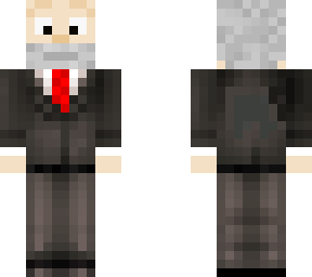 old man suite black