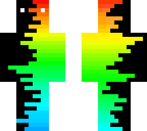 old rainbow skin