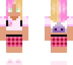 pastel schoolgirl