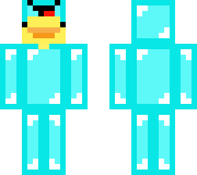 pato con armor de diamante
