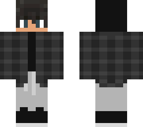 plaid w/ sweatpants