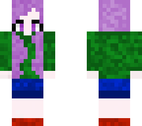 purple girl
