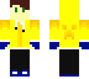 ragazzo vestito di giallo