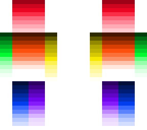 rainbow ombre