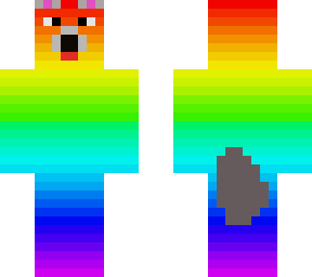 rainbow wolf