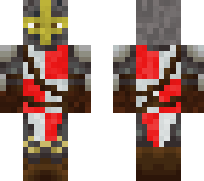 recolor medieval guard red & white