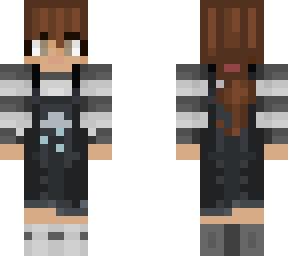 remade skin of tubbo in a overalls