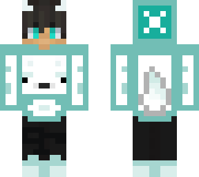 snow fox hoodie with derp