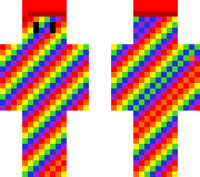 the first redberet_ ever made (rainbow rdition)