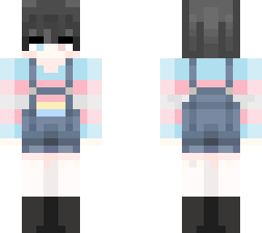 trans and pan bunny w/o mask
