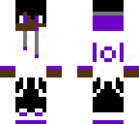 white and purple gamer