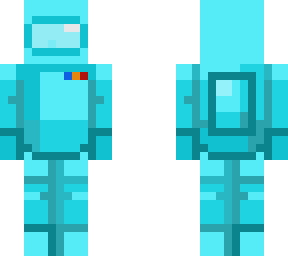 among us cyan