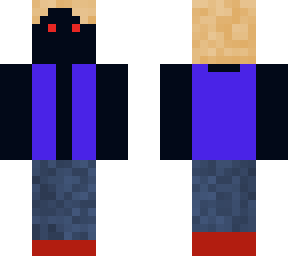 black vest herobrine