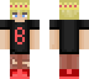 blonde boy king