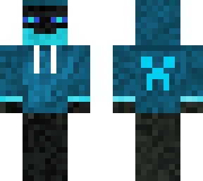 blue ender man