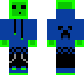 blue hoodie slime