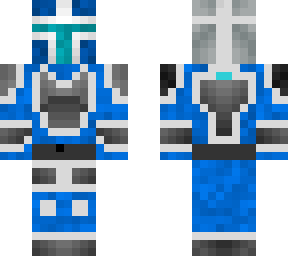 blue mandalorian