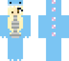 blue panda