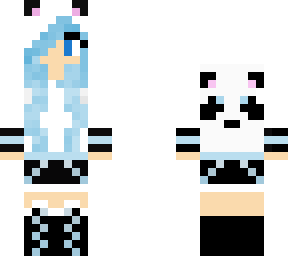 blue panda girl (not mine)