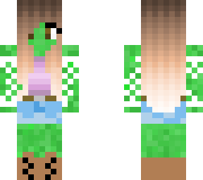 blue shorts as a goblin?