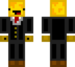 cheese with business suit