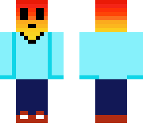 clothed rainbow man