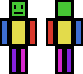 colorful normal guy for everyone