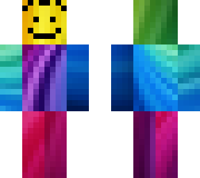 custom rainbow skin